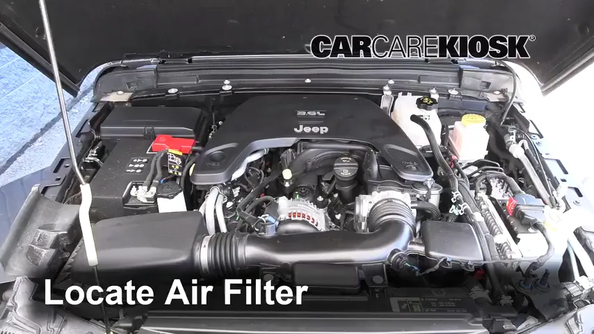 2020 Jeep Gladiator Overland 3.6L V6 Air Filter (Engine)
